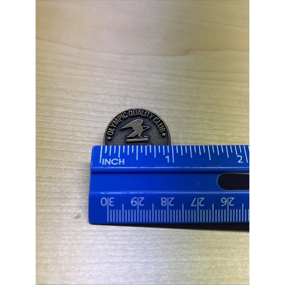 Vintage Olympic Quality Club USPS United States Postal Service Lapel Pin - Picture 3 of 5